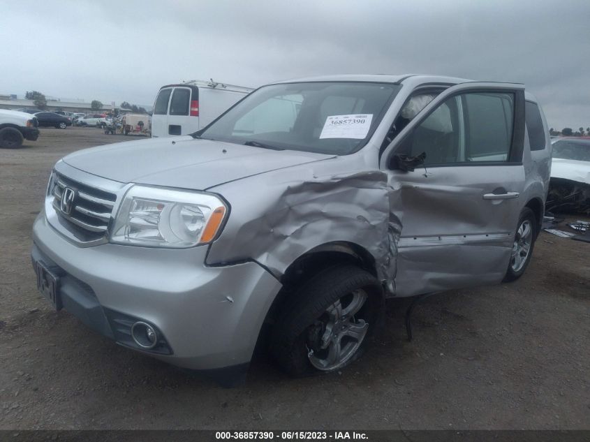 2015 HONDA PILOT EX-L - 5FNYF3H75FB034174