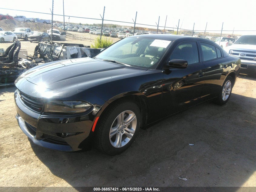 VIN 2C3CDXBG9NH216389 2022 DODGE CHARGER SXT