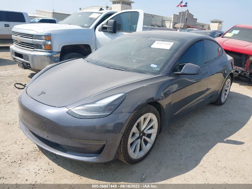 2021 TESLA MODEL 3 STANDARD RANGE PLUS - 5YJ3E1EA1MF088585
