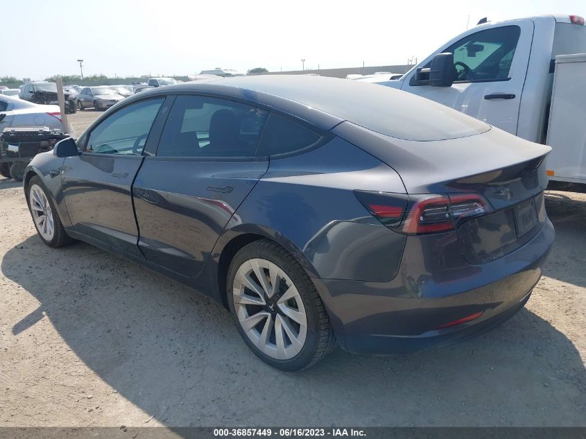 2021 TESLA MODEL 3 STANDARD RANGE PLUS - 5YJ3E1EA1MF088585