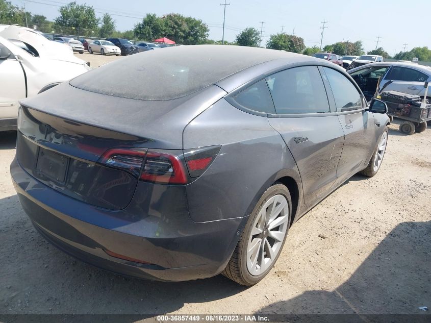 2021 TESLA MODEL 3 STANDARD RANGE PLUS - 5YJ3E1EA1MF088585
