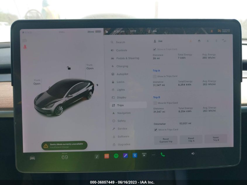 2021 TESLA MODEL 3 STANDARD RANGE PLUS - 5YJ3E1EA1MF088585