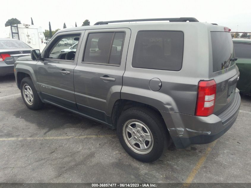 2013 JEEP PATRIOT SPORT - 1C4NJPBA8DD139311