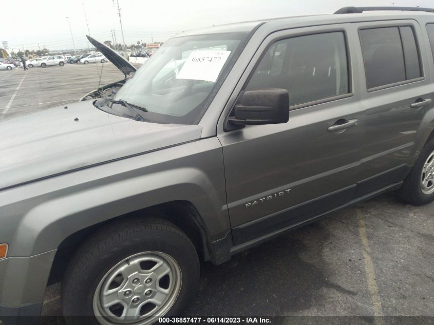 2013 JEEP PATRIOT SPORT - 1C4NJPBA8DD139311