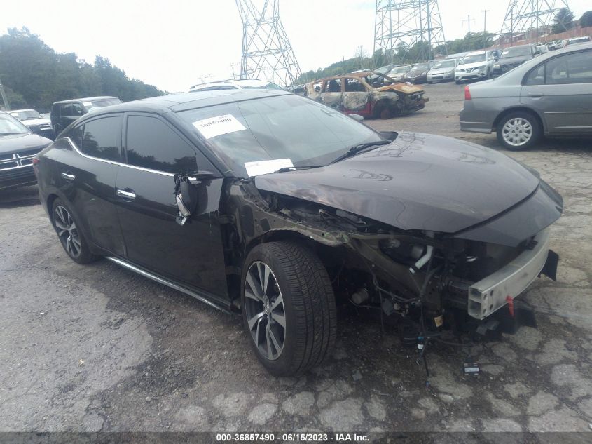 2017 NISSAN MAXIMA 3.5S/SV/SL/SR/PLAT - 1N4AA6AP2HC411206
