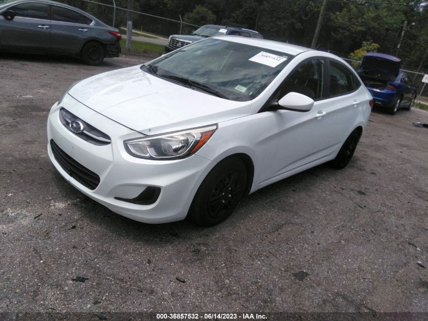 2016 HYUNDAI ACCENT SE - KMHCT4AE0GU074801