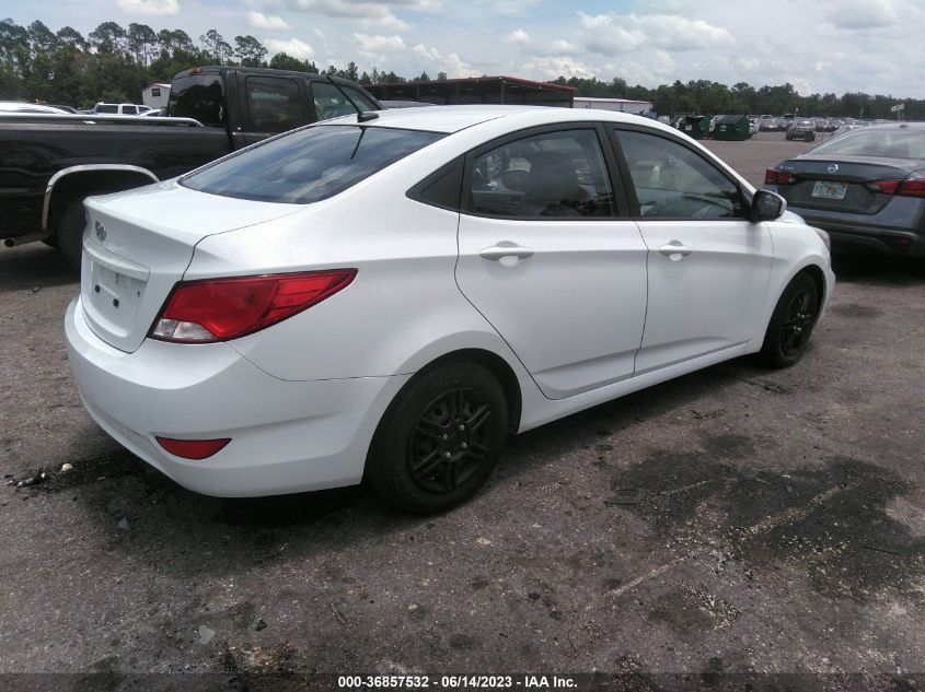 2016 HYUNDAI ACCENT SE - KMHCT4AE0GU074801