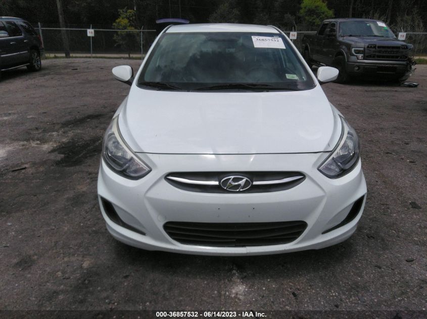 2016 HYUNDAI ACCENT SE - KMHCT4AE0GU074801