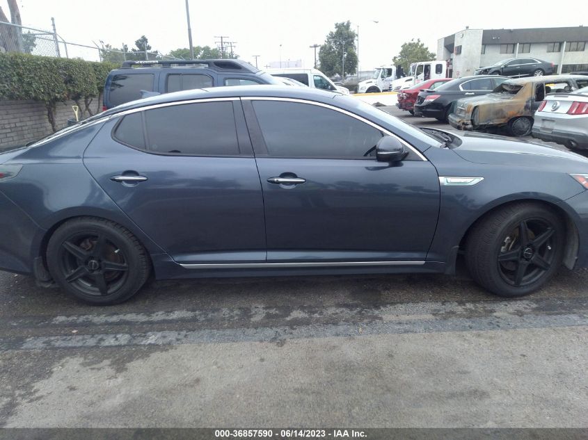 2014 KIA OPTIMA HYBRID EX - KNAGN4AD5E5074417