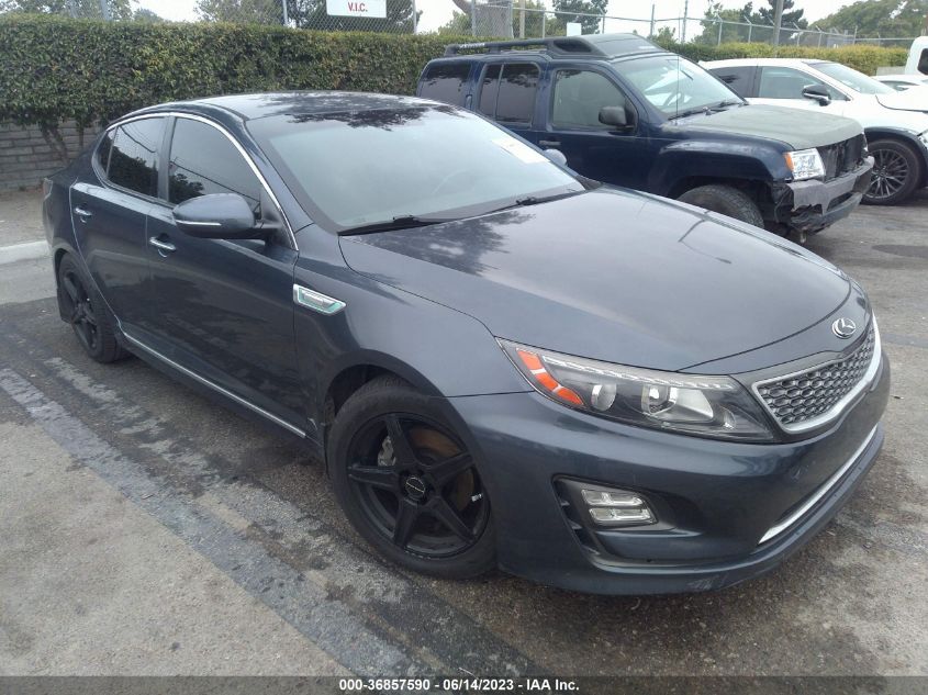 2014 KIA OPTIMA HYBRID EX - KNAGN4AD5E5074417