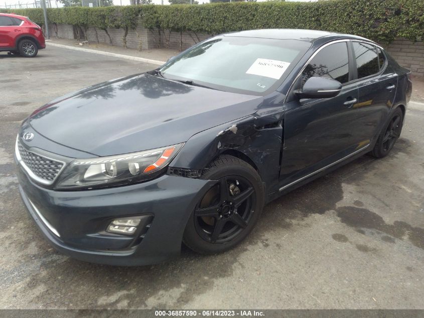 2014 KIA OPTIMA HYBRID EX - KNAGN4AD5E5074417