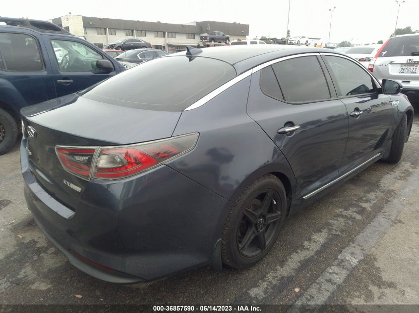 2014 KIA OPTIMA HYBRID EX - KNAGN4AD5E5074417