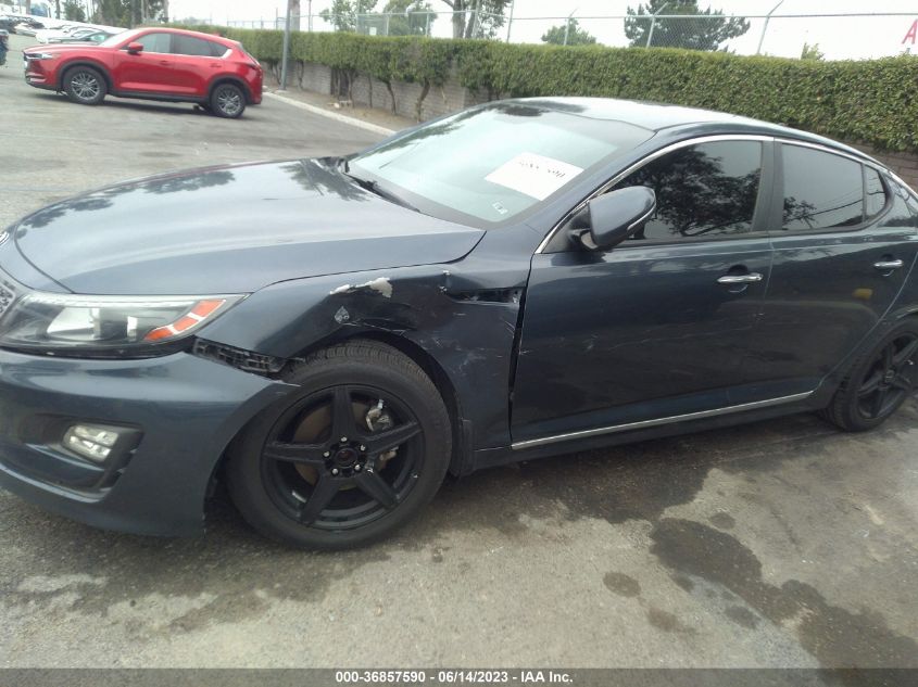2014 KIA OPTIMA HYBRID EX - KNAGN4AD5E5074417