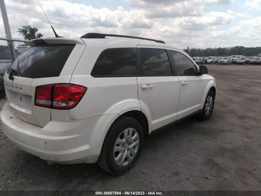 2017 DODGE JOURNEY SE - 3C4PDDAG8HT648836