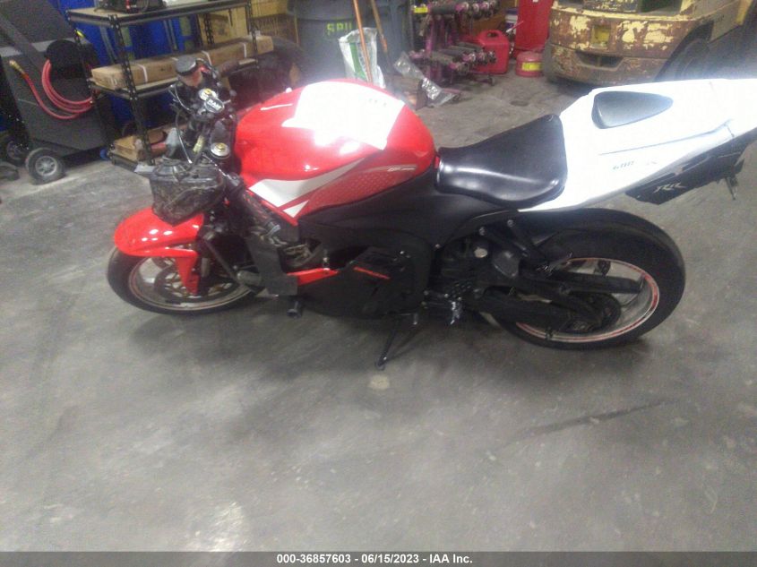 2009 HONDA CBR600 RR - JH2PC40409K201664