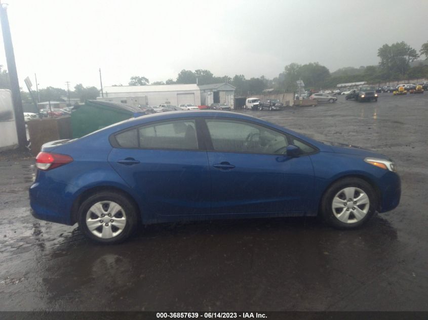 2017 KIA FORTE LX - 3KPFK4A72HE153554