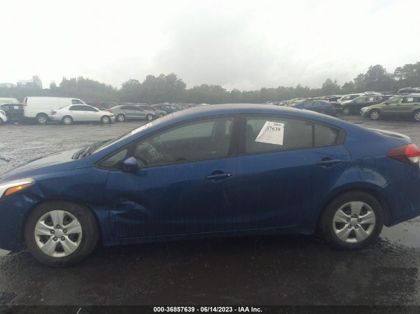 2017 KIA FORTE LX - 3KPFK4A72HE153554