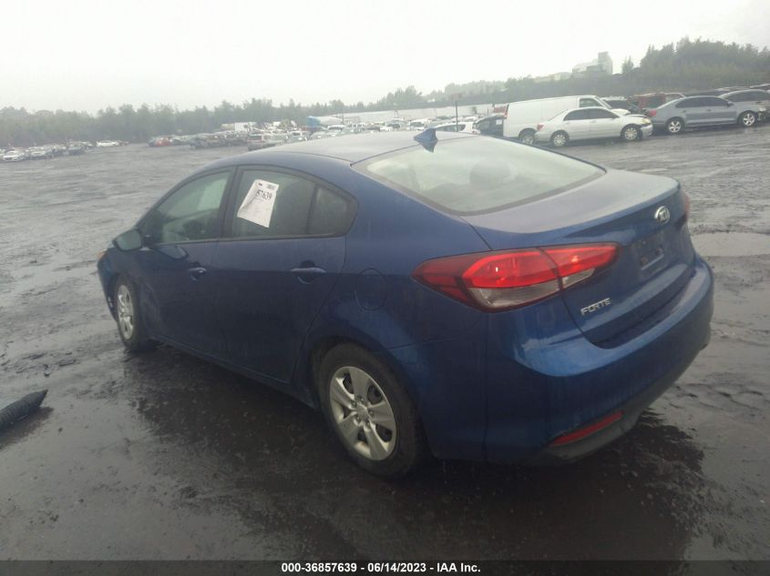 2017 KIA FORTE LX - 3KPFK4A72HE153554