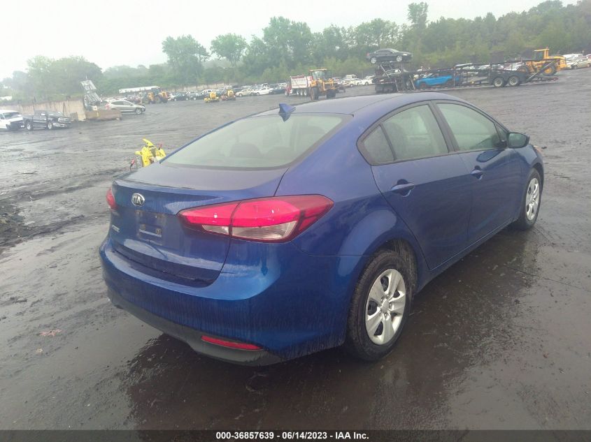 2017 KIA FORTE LX - 3KPFK4A72HE153554