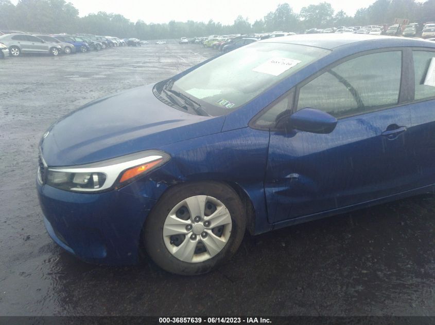 2017 KIA FORTE LX - 3KPFK4A72HE153554