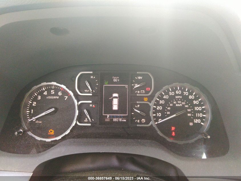 2020 TOYOTA TUNDRA 4WD SR/SR5/TRD PRO - 5TFUY5F18LX924284