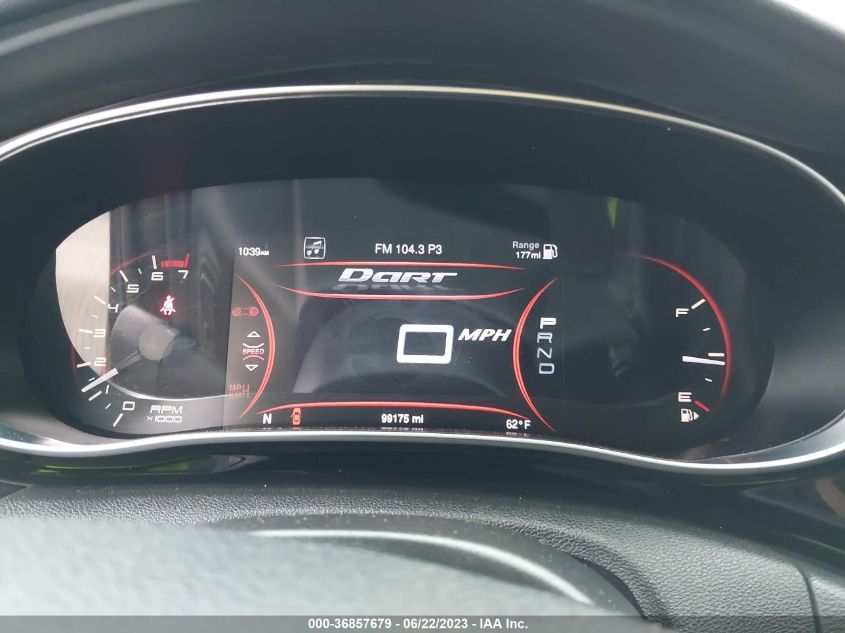 2013 DODGE DART LIMITED/R/T - 1C3CDFCH5DD299171