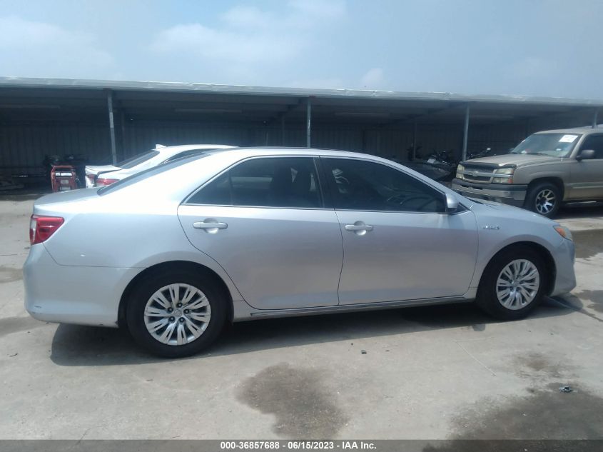2014 TOYOTA CAMRY HYBRID LE/XLE/SE LIMITED EDITION - 4T1BD1FK8EU133550