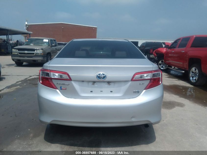 2014 TOYOTA CAMRY HYBRID LE/XLE/SE LIMITED EDITION - 4T1BD1FK8EU133550