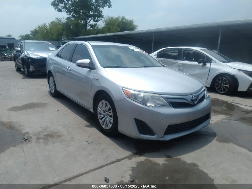 2014 TOYOTA CAMRY HYBRID LE/XLE/SE LIMITED EDITION - 4T1BD1FK8EU133550