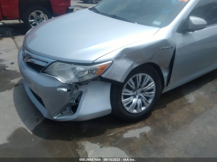 2014 TOYOTA CAMRY HYBRID LE/XLE/SE LIMITED EDITION - 4T1BD1FK8EU133550