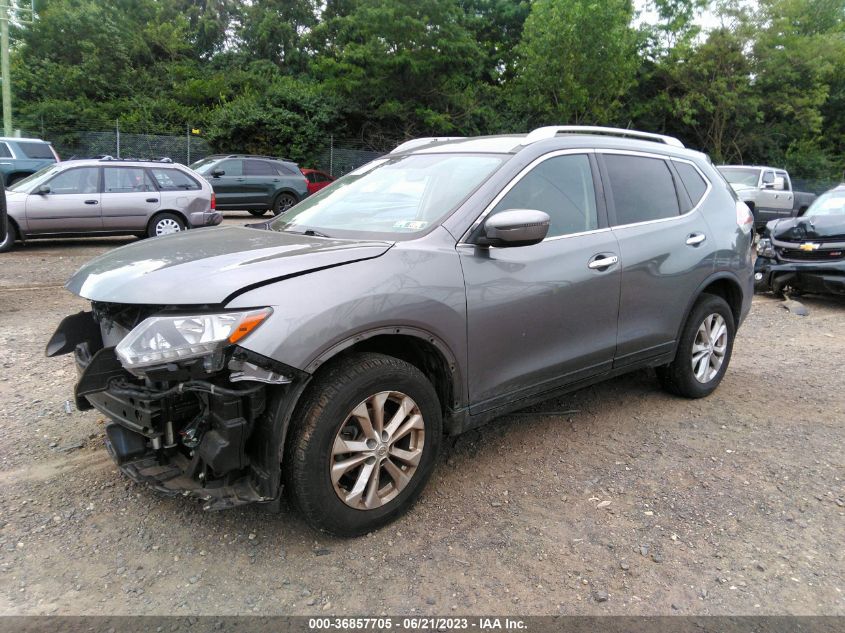 2016 NISSAN ROGUE S/SL/SV - KNMAT2MV8GP727319