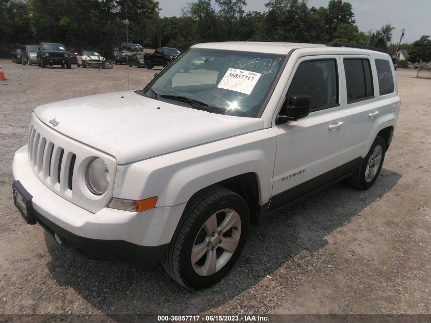 2014 JEEP PATRIOT LATITUDE - 1C4NJRFB1ED665456