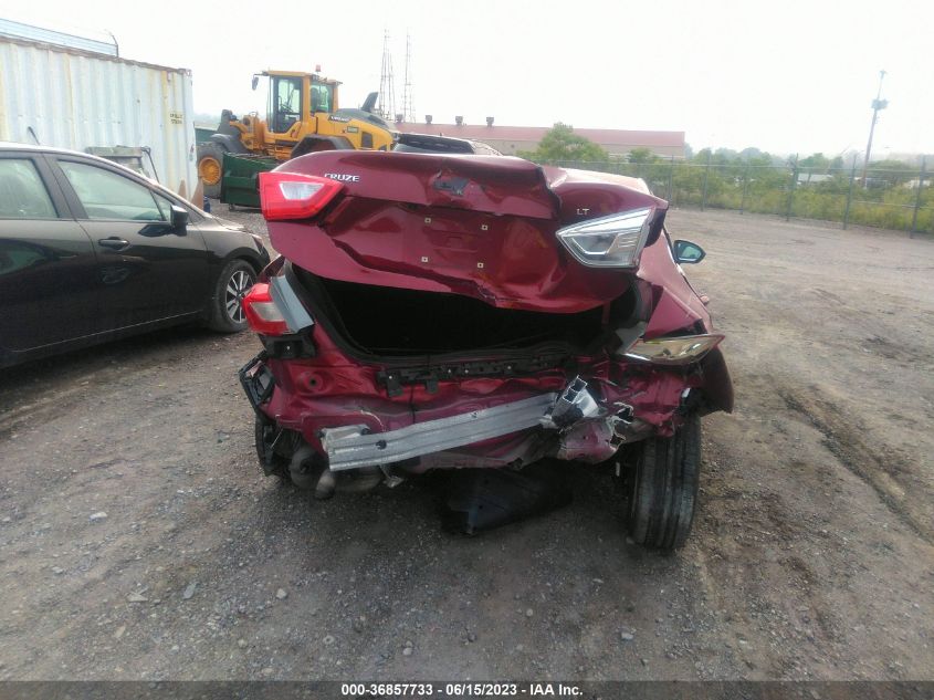 2016 CHEVROLET CRUZE LT - 1G1BE5SM2G7254021
