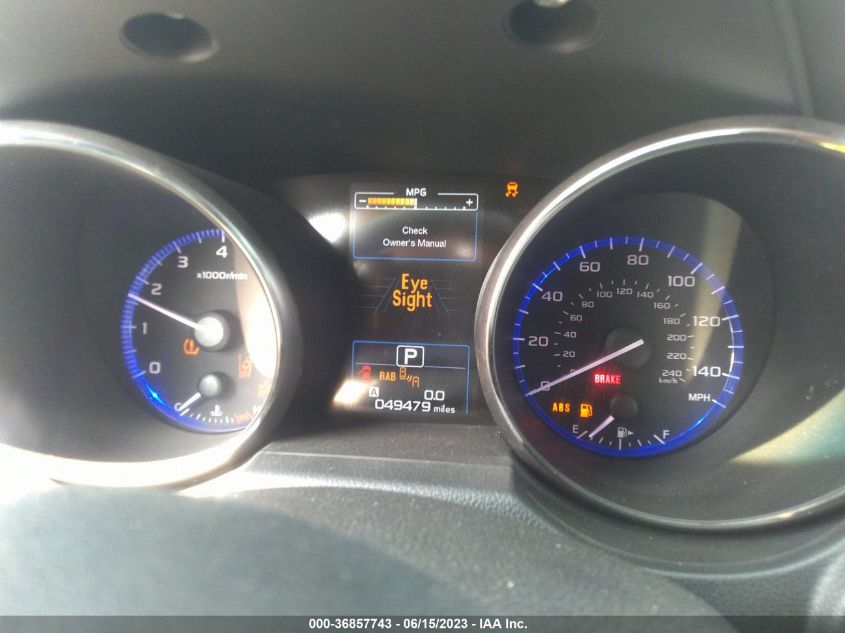 2019 SUBARU OUTBACK LIMITED - 4S4BSANCXK3368016