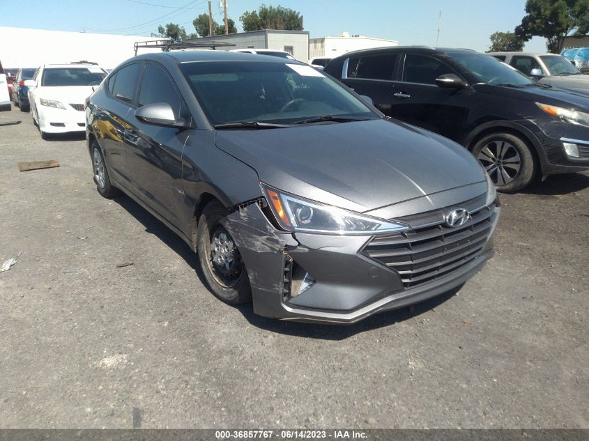 2019 HYUNDAI ELANTRA SE - KMHD74LF7KU811743