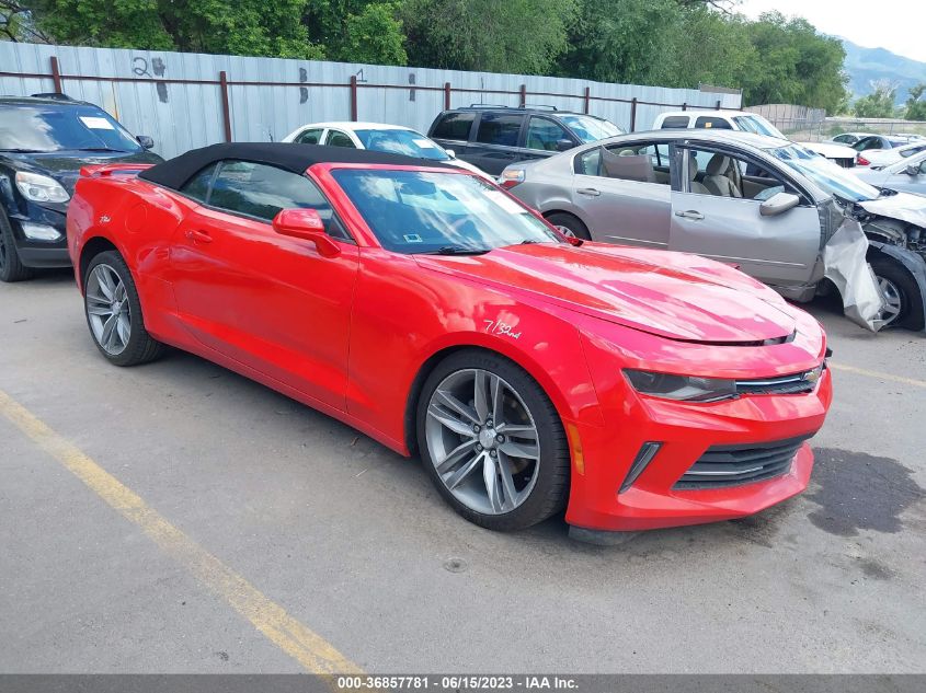 2017 CHEVROLET CAMARO 1LT - 1G1FB3DS6H0112792