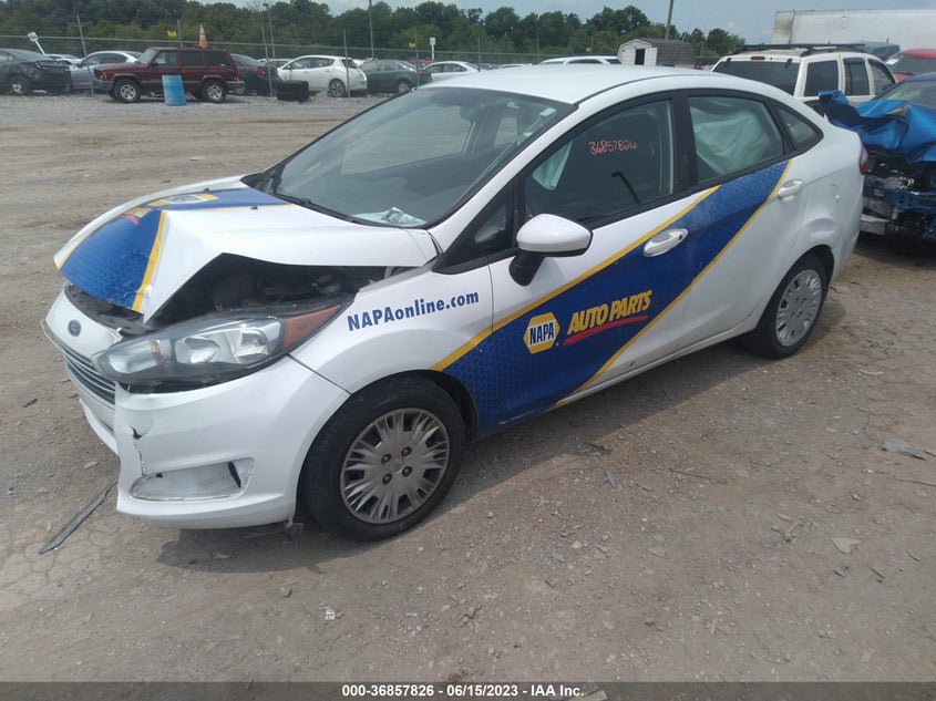 VIN 3FADP4AJ4JM103244 2018 FORD FIESTA S