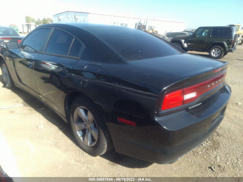 2013 DODGE CHARGER SE - 2C3CDXBG8DH625501