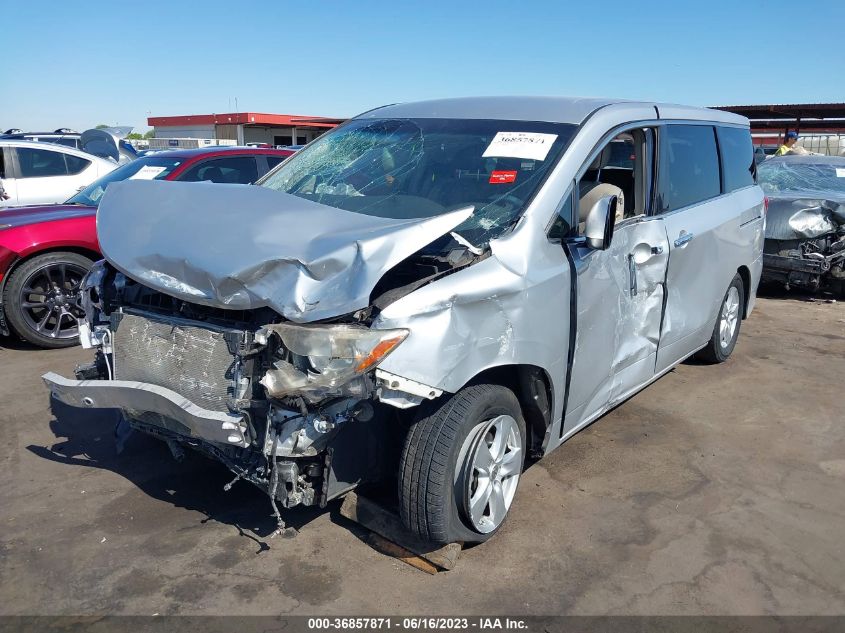 2013 NISSAN QUEST SV - JN8AE2KP2D9065501
