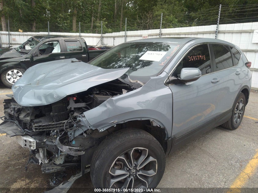 VIN 5J6RW2H85ML004037 2021 HONDA CR-V EX-L