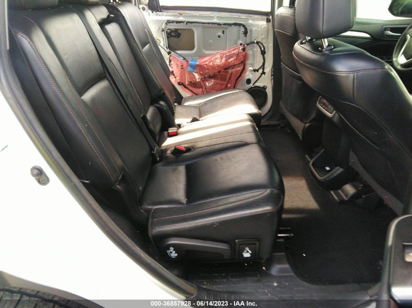 2015 TOYOTA HIGHLANDER XLE - 5TDJKRFHXFS188497
