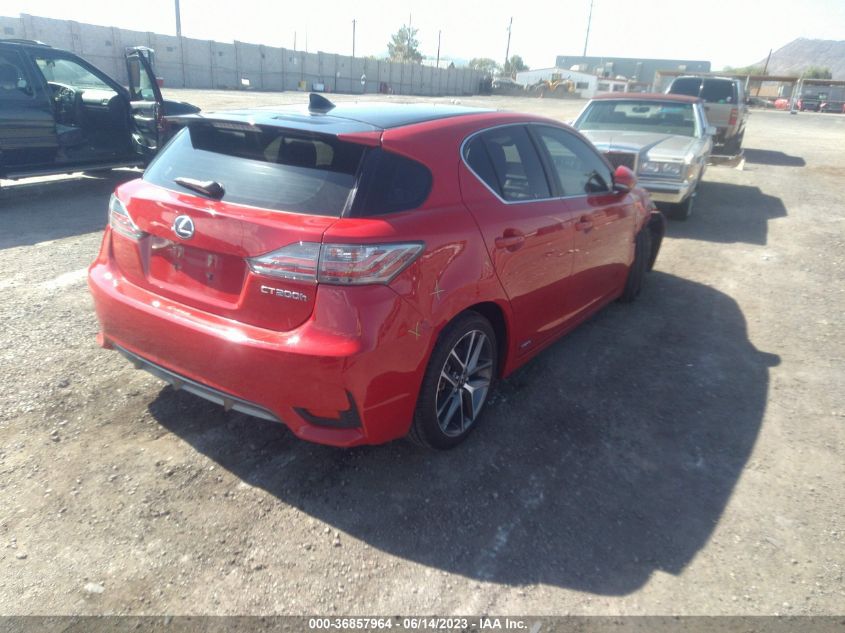2014 LEXUS CT 200H HYBRID - JTHKD5BH0E2180586