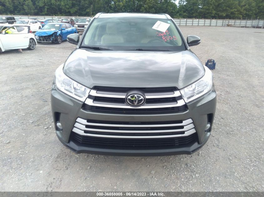 2019 TOYOTA HIGHLANDER SE/XLE - 5TDJZRFHXKS723298