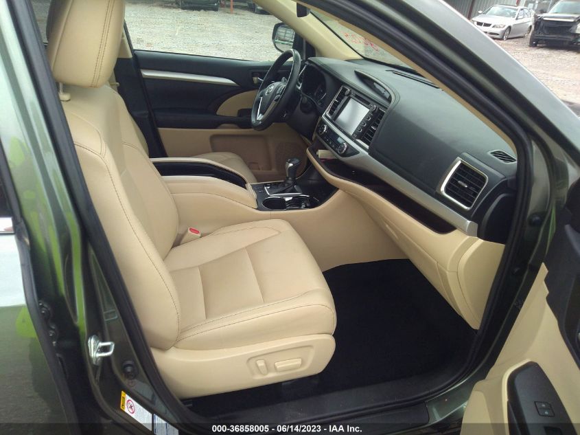 2019 TOYOTA HIGHLANDER SE/XLE - 5TDJZRFHXKS723298