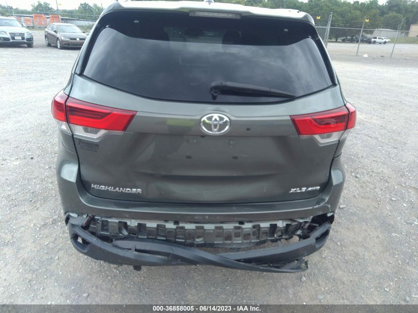 2019 TOYOTA HIGHLANDER SE/XLE - 5TDJZRFHXKS723298