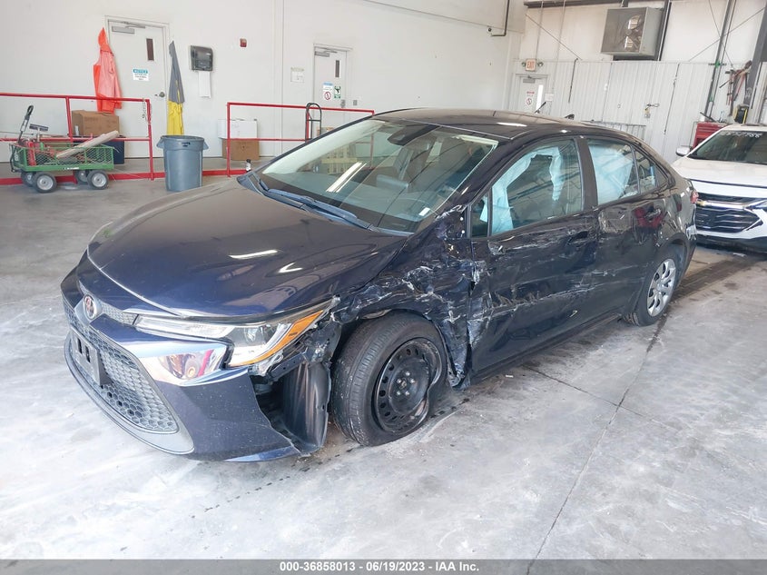 VIN 5YFEPMAE7NP276773 2022 TOYOTA COROLLA LE