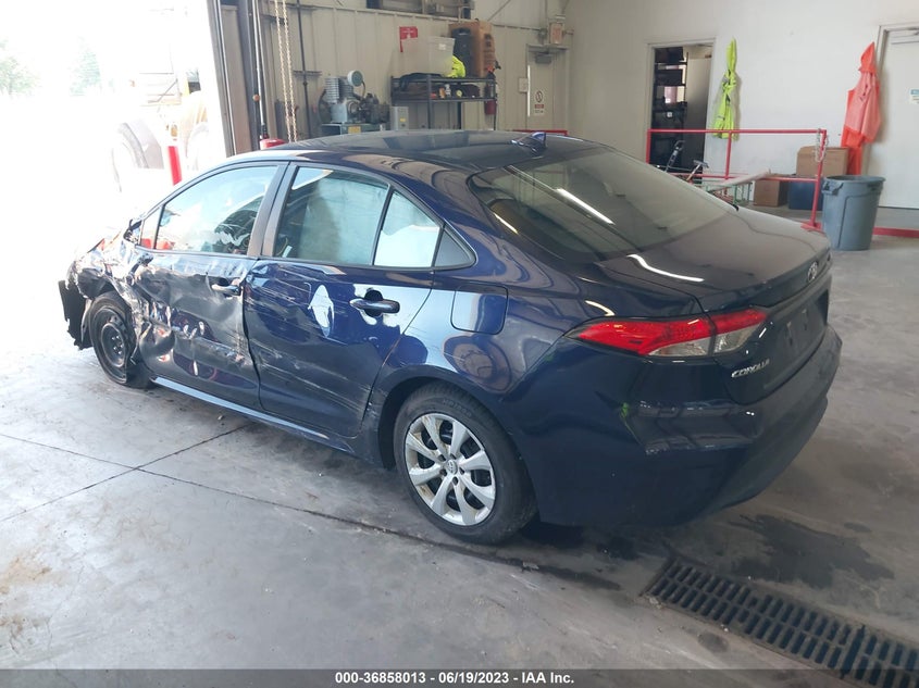 VIN 5YFEPMAE7NP276773 2022 TOYOTA COROLLA LE