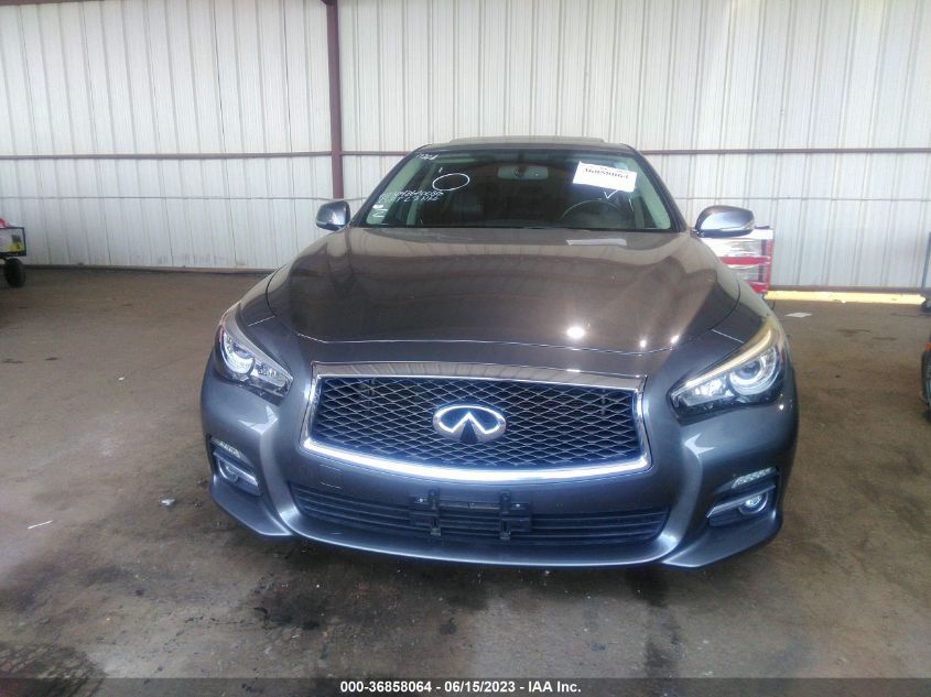 2015 INFINITI Q50 PREMIUM/SPORT - JN1BV7AP7FM354844