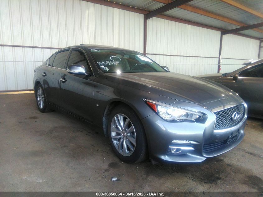 2015 INFINITI Q50 PREMIUM/SPORT - JN1BV7AP7FM354844