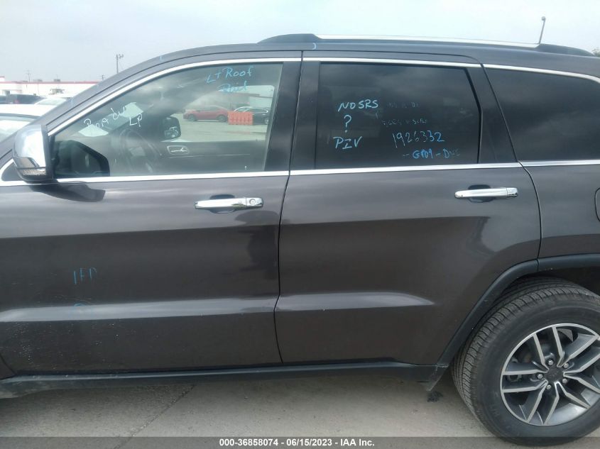 2020 JEEP GRAND CHEROKEE LIMITED - 1C4RJFBG3LC301110